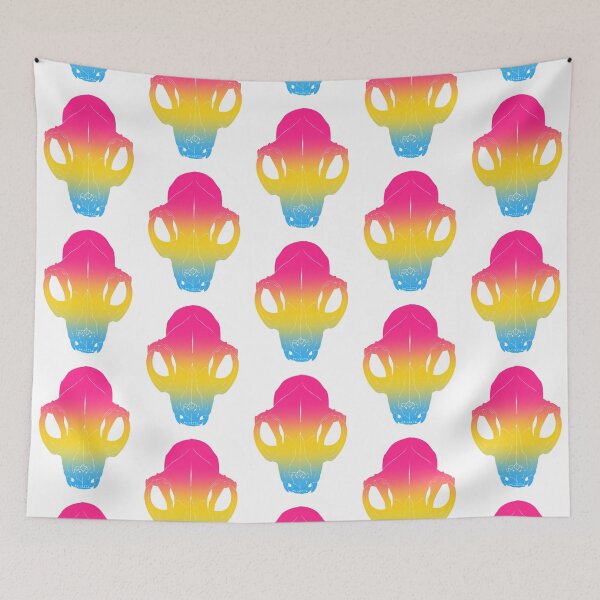 Item preview, Pan Feline - Pride Skulls designed and sold by Sleepy-studio.
