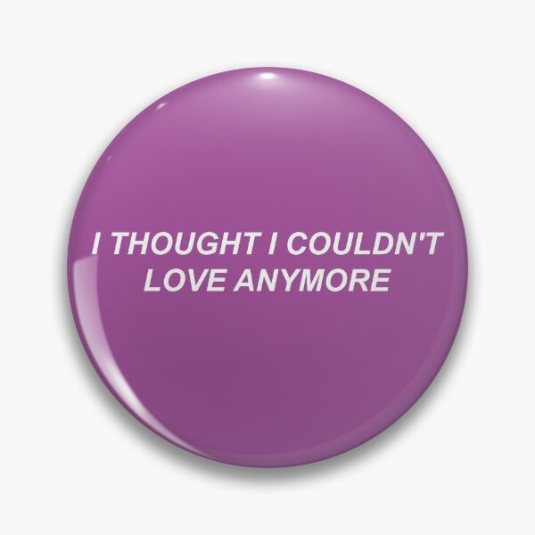 Item preview, I Thought I Couldn't Love Anymore (Purple BG) designed and sold by FilipeFerreira.