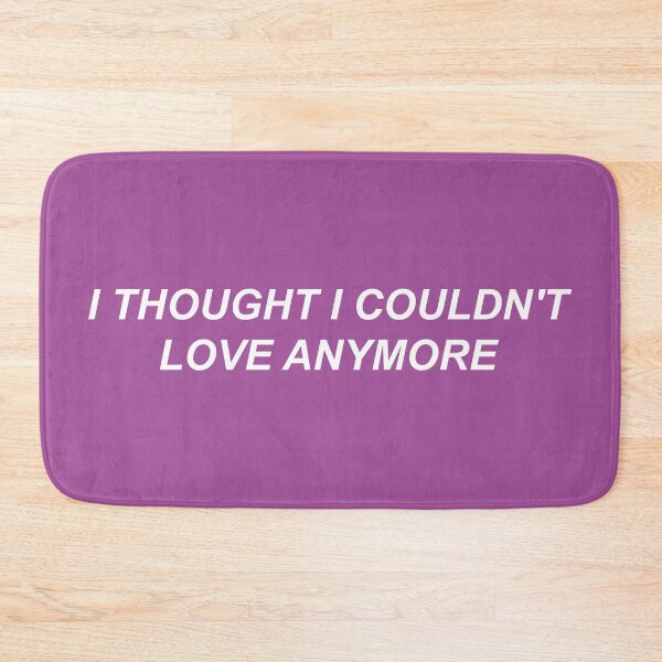 Item preview, I Thought I Couldn't Love Anymore (Purple BG) designed and sold by FilipeFerreira.