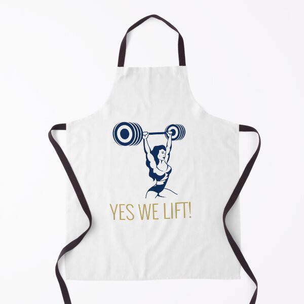 Item preview, Yes We Lift - Woman Superhero exercise fitness weights designed and sold by CreatedbyJR.