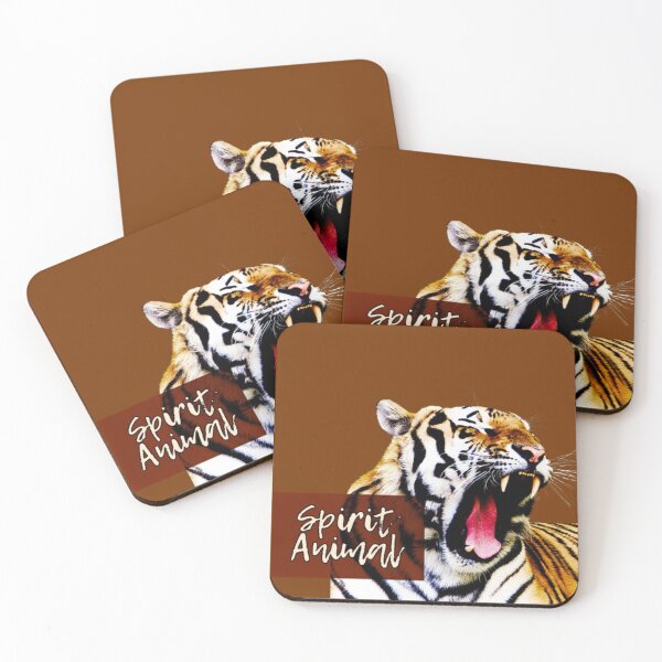 Item preview, Spirit Animal Tiger designed and sold by Electric Mystic Art Merch.