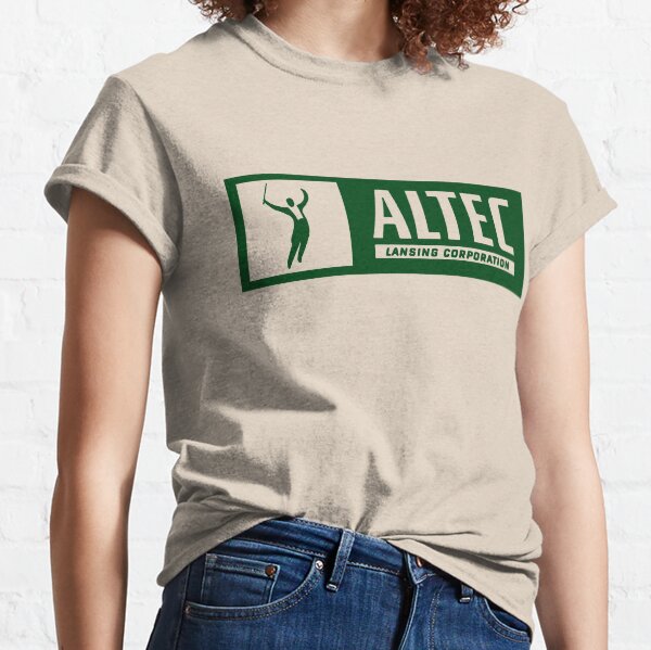 Altec Lansing vintage logo (green ink) Classic T-Shirt