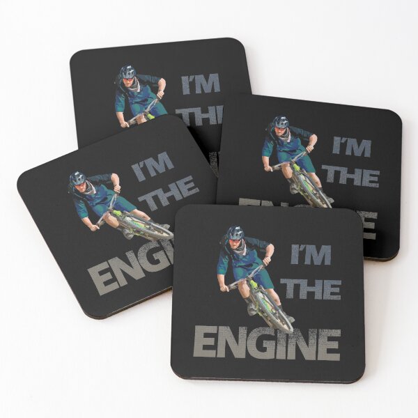 Item preview, I'm The Engine | Cycling Quotes | Biking designed and sold by DrawingBoard.