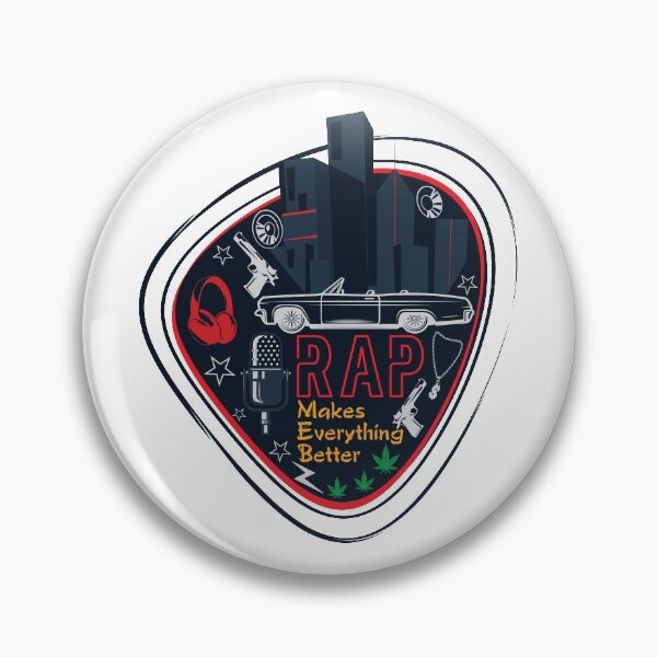Item preview, rap - rap makes everything better - rap music designed and sold by cruzzcreation.