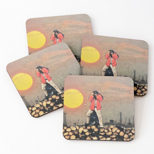 Item preview, Man atop logs  designed and sold by MrsBeanArt.