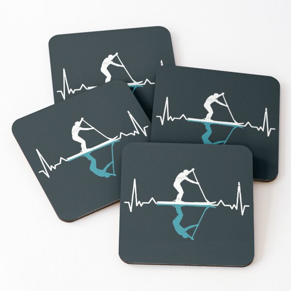 Item preview, SUP Stand Up Paddle Boarding Summer Heartbeat designed and sold by justjonboy.
