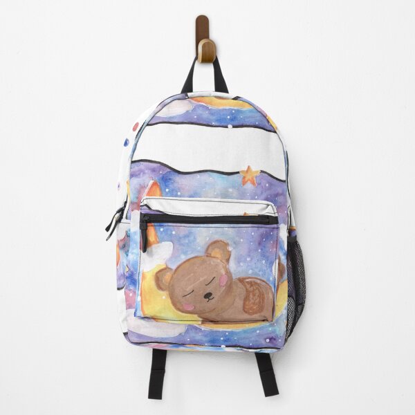 Item preview, Watercolor sleepy bear designed and sold by darapostcard.