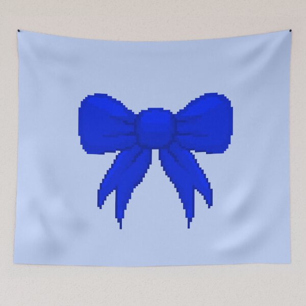 Item preview, Pixel Blue Bow designed and sold by StormyThings.
