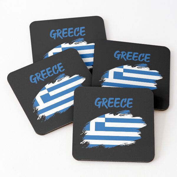 Item preview, Greece greek flag flag designed and sold by GeogDesigns.