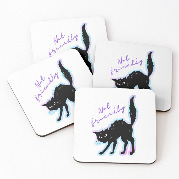 Item preview, kitty doesn't want to be friendly  designed and sold by CraftyChickpea.
