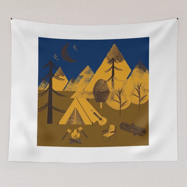 Item preview, Diseño de Camping de Aventura designed and sold by SimonHai.