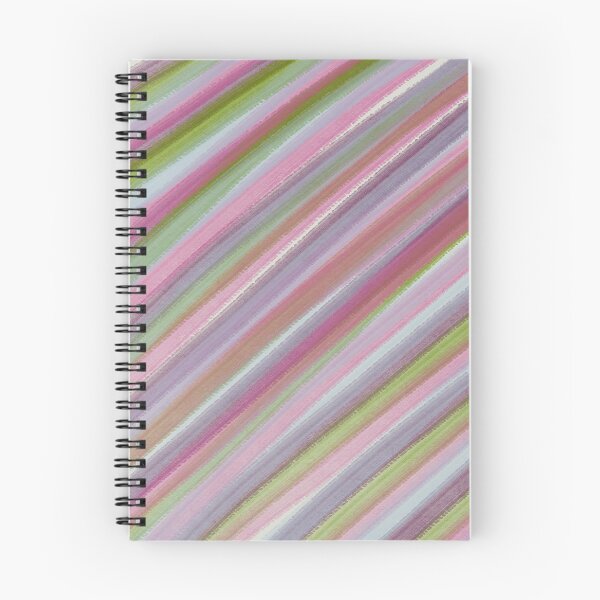 Item preview, Vintage Style Colorful Pink Green Brown Texture Acrylic Stripes Lines Pattern  designed and sold by wenjunior.