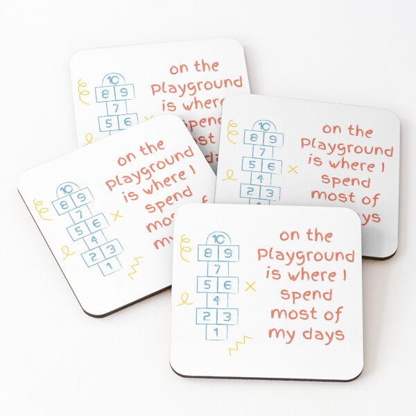 Item preview, On the Playground is Where I Spend Most of Days designed and sold by AlleyLoop.