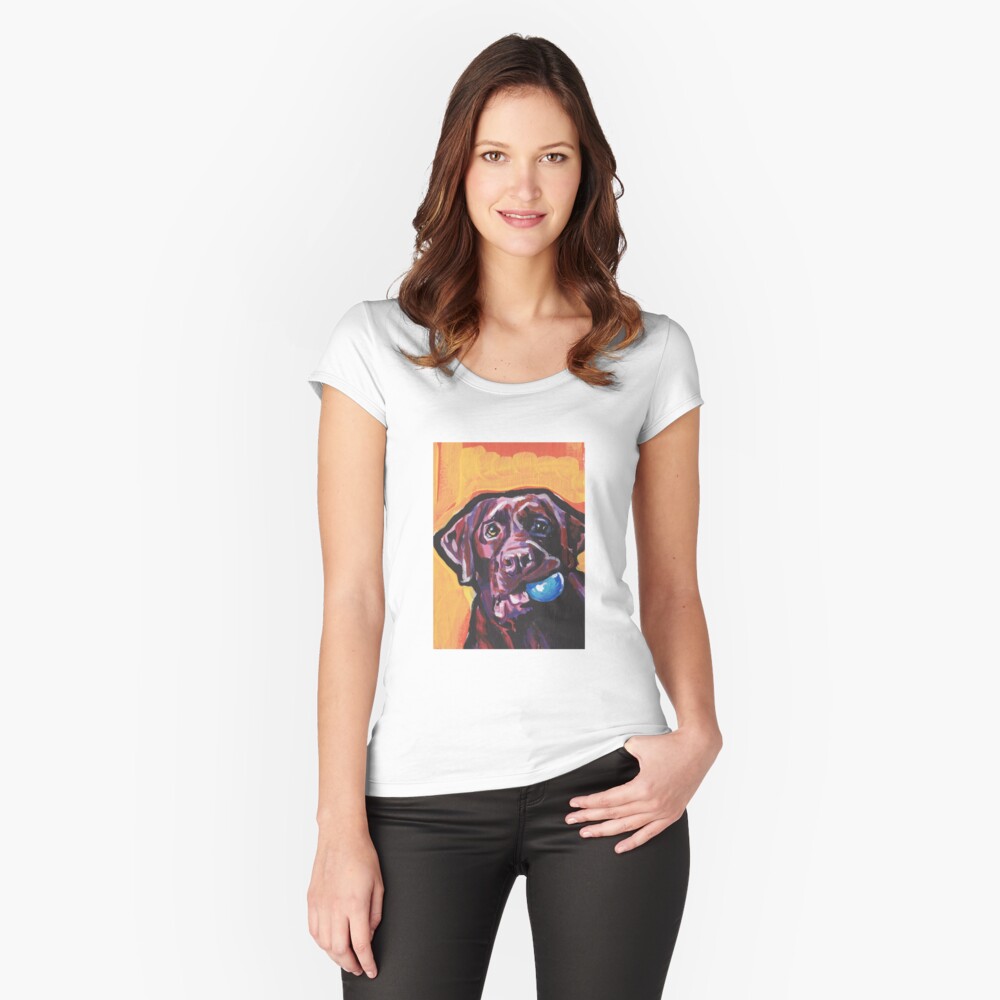 Item preview, Fitted Scoop T-Shirt designed and sold by bentnotbroken11.