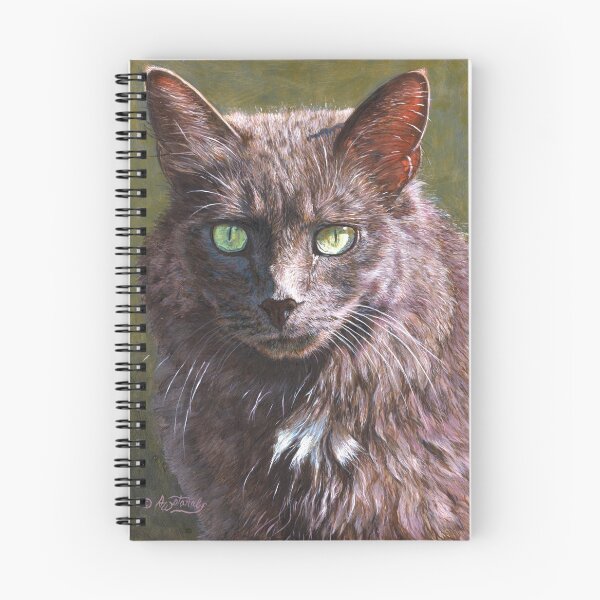 Item preview, Natasha, beautiful Russian blue cat designed and sold by artbyakiko.