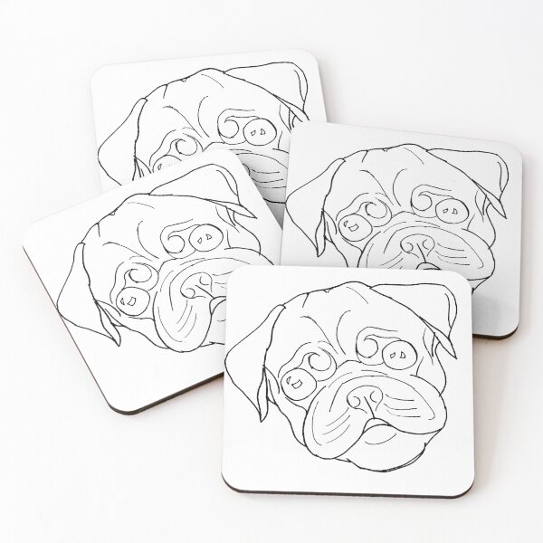Item preview, Pug dog designed and sold by Sarah  Deschenes.