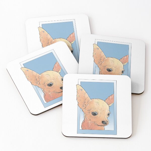Item preview, cute chihuahua dog art designed and sold by weilertsen.