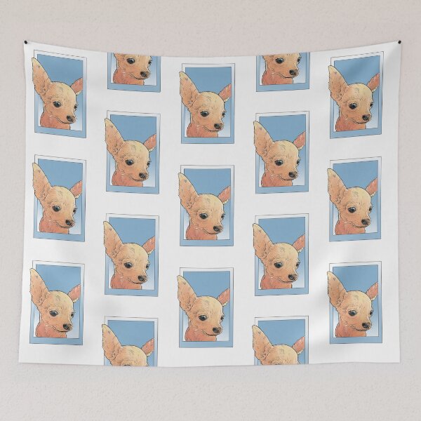 Item preview, cute chihuahua dog art designed and sold by weilertsen.