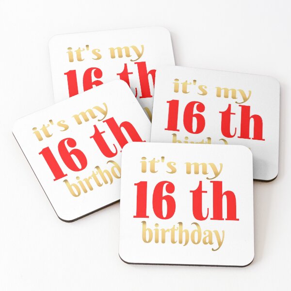 Item preview, IT'S MY 16TH BIRTHDAY. designed and sold by leicha.