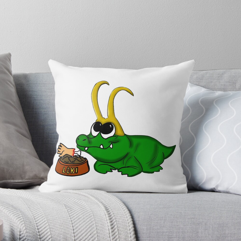 alligator loki body pillow