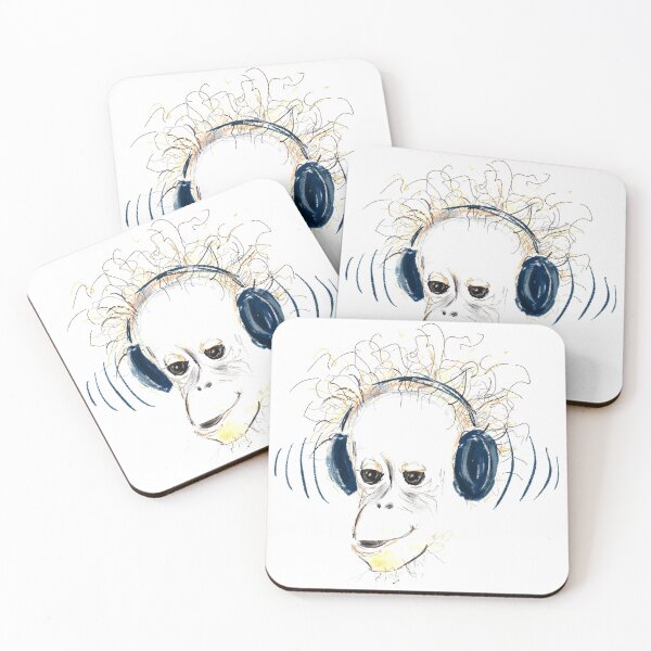 Item preview, Floyd, The Chill Monkey designed and sold by Miriana Coman.