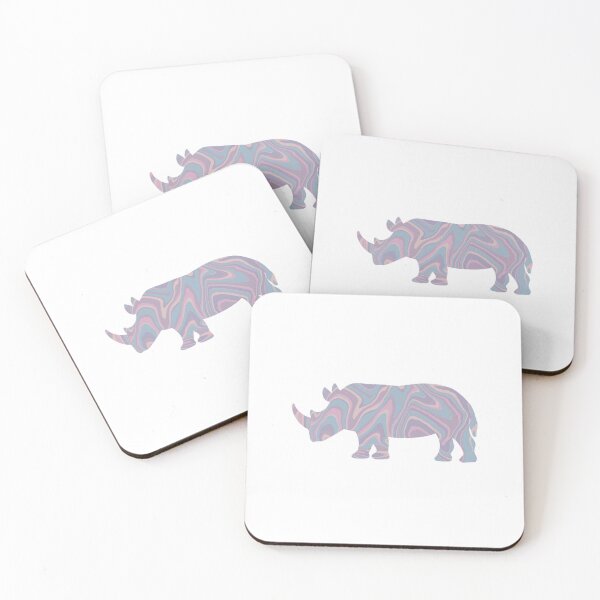 Item preview, Swirly Rhino Design  designed and sold by zoology-student.