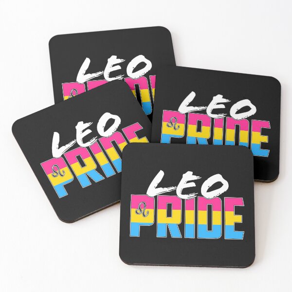 Item preview, Leo Pansexual Pride Flag Zodiac Sign designed and sold by Patrick Hiller.