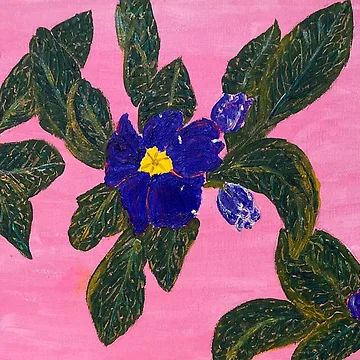 Artwork thumbnail, Purple zing by Ruth Breen Artwork