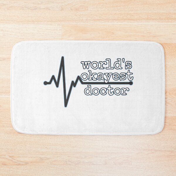 Item preview, world's Okayest doctor  designed and sold by BlackAceZ.