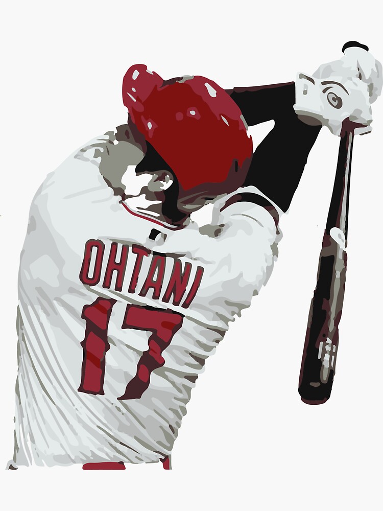 SHOHEI OHTANI SHIRT ANGELS SHIRT LOS ANGELES ANGELS OHTANI SHIRT #17 FREE  DECAL!