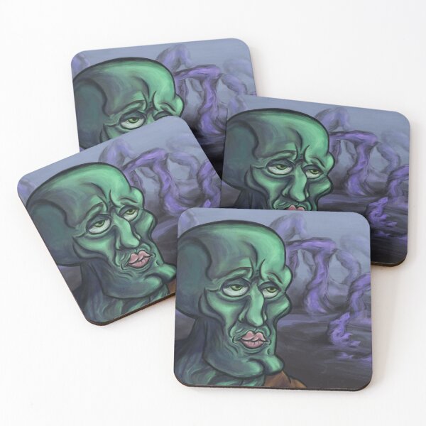Item preview, Handsome Squidward Meme (Dark) designed and sold by ShrimpinShlick.