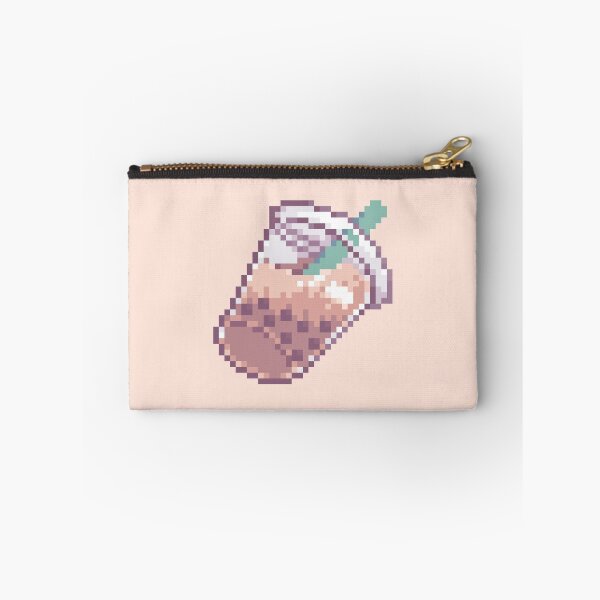 Item preview, té de boba con azúcar morena y píxeles designed and sold by abitofkake.