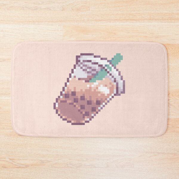 Item preview, pixel brown sugar boba tea  designed and sold by abitofkake.