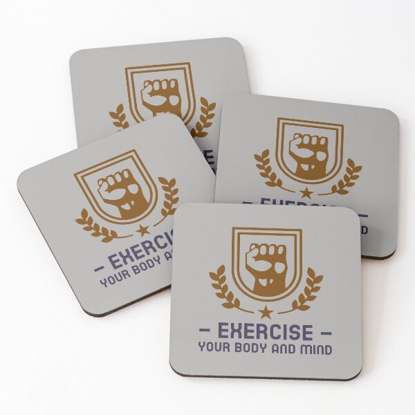 Item preview, Exercise your body and mind - self care designed and sold by CreatedbyJR.