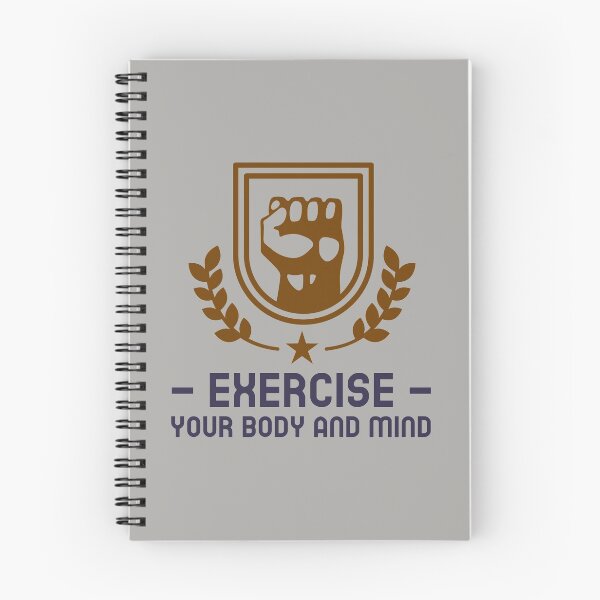Item preview, Exercise your body and mind - self care designed and sold by CreatedbyJR.