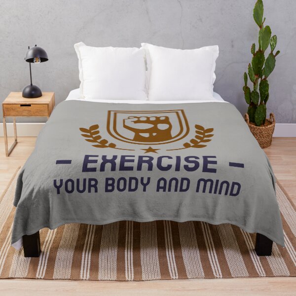 Item preview, Exercise your body and mind - self care designed and sold by CreatedbyJR.