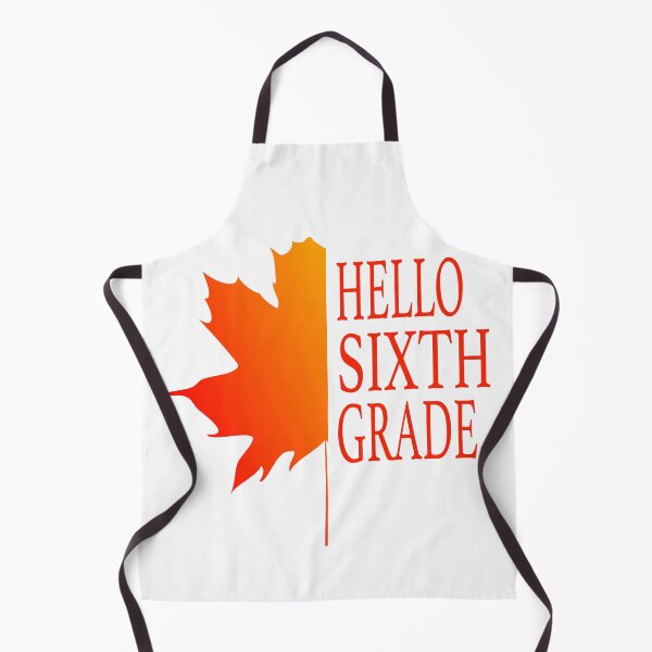 Item preview, RED HELLO Sixth Grade Leaf Graphic designed and sold by EdwardMonet.