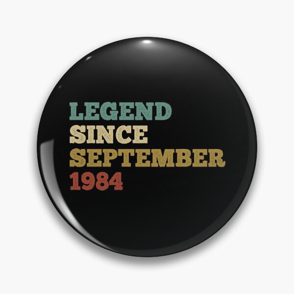 Item preview, vintage 1984 t shirt, 37th birthday shirt, september birthday shirt, september shirt, september birthday designed and sold by T-DESIGNEDZ.