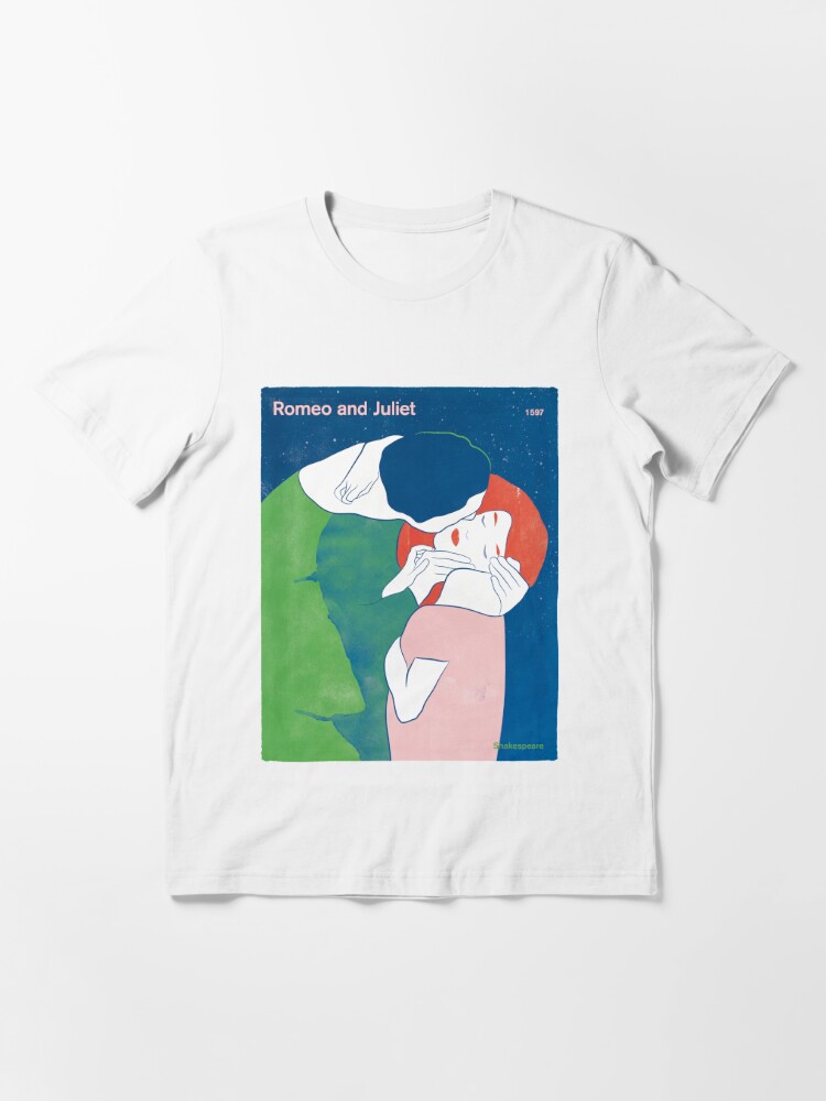 Romeo and Juliet Shakespeare Minimalist Design - Shakespeare - Kids T-Shirt