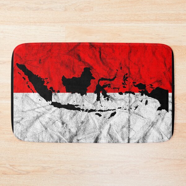 Item preview, Indonesia Flag Silhouette designed and sold by crizzinho.