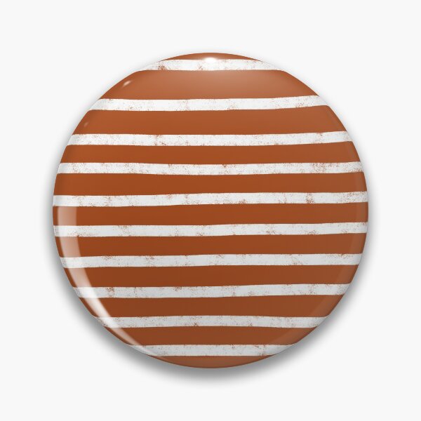 Item preview, Hand Drawn Stripes (white/burnt orange) designed and sold by Design Minds Boutique.