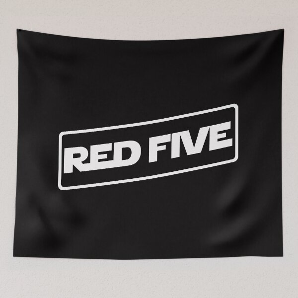Item preview, Red Five (White) designed and sold by DafyddEm.