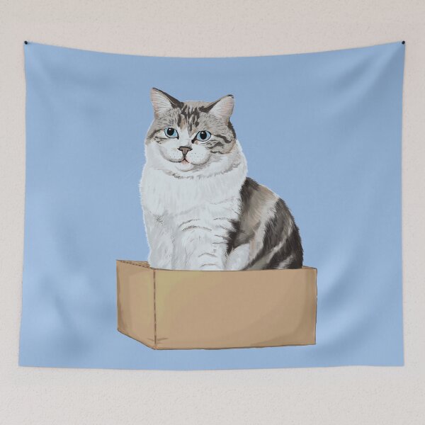 Item preview, Box kitty designed and sold by khalico.