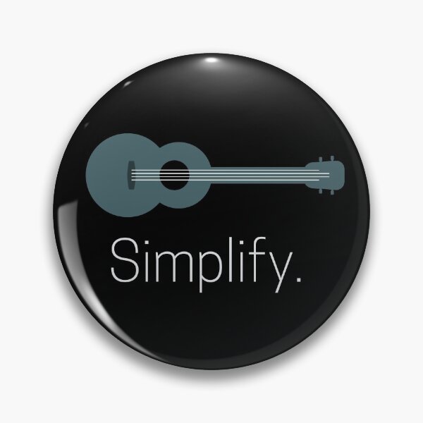 Item preview, Simplify Ukulele designed and sold by 12BarTees.