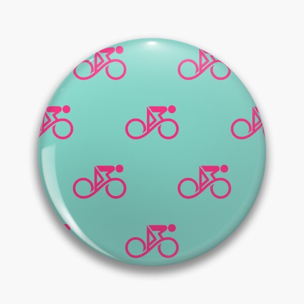 Item preview, Abstract Cyclist Pink Line Art Infinity designed and sold by RabeDesigns.