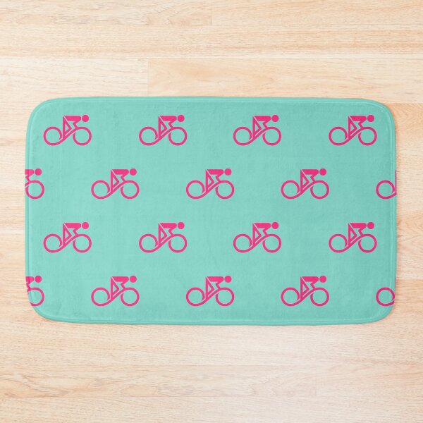 Item preview, Abstract Cyclist Pink Line Art Infinity designed and sold by RabeDesigns.