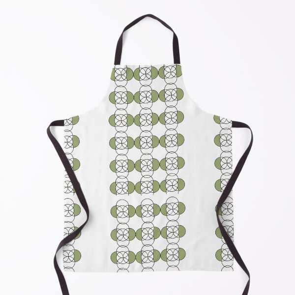 Item preview, Mandala pattern circle art olive green designed and sold by SallieArcher.
