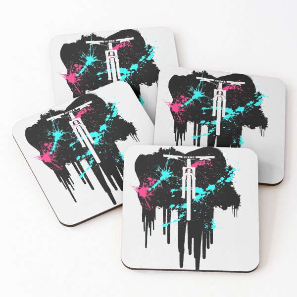 Item preview, MTB Graffiti Black Pink Blue designed and sold by RabeDesigns.