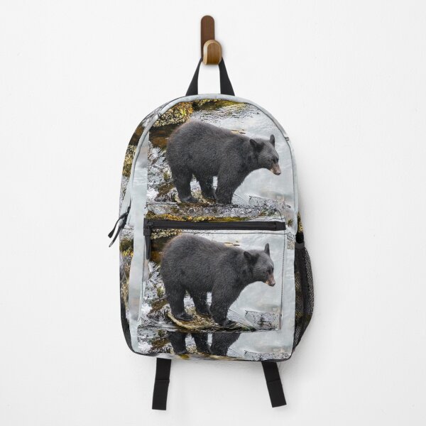 Item preview, Black Bear at River's Edge designed and sold by SafariByMarisa.