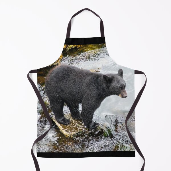 Item preview, Black Bear at River's Edge designed and sold by SafariByMarisa.